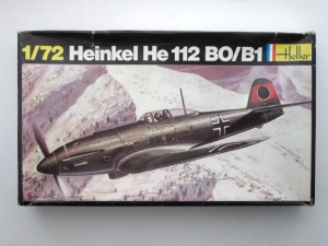 HELLER 1/72 240 HEINKEL He 112 B0/B1